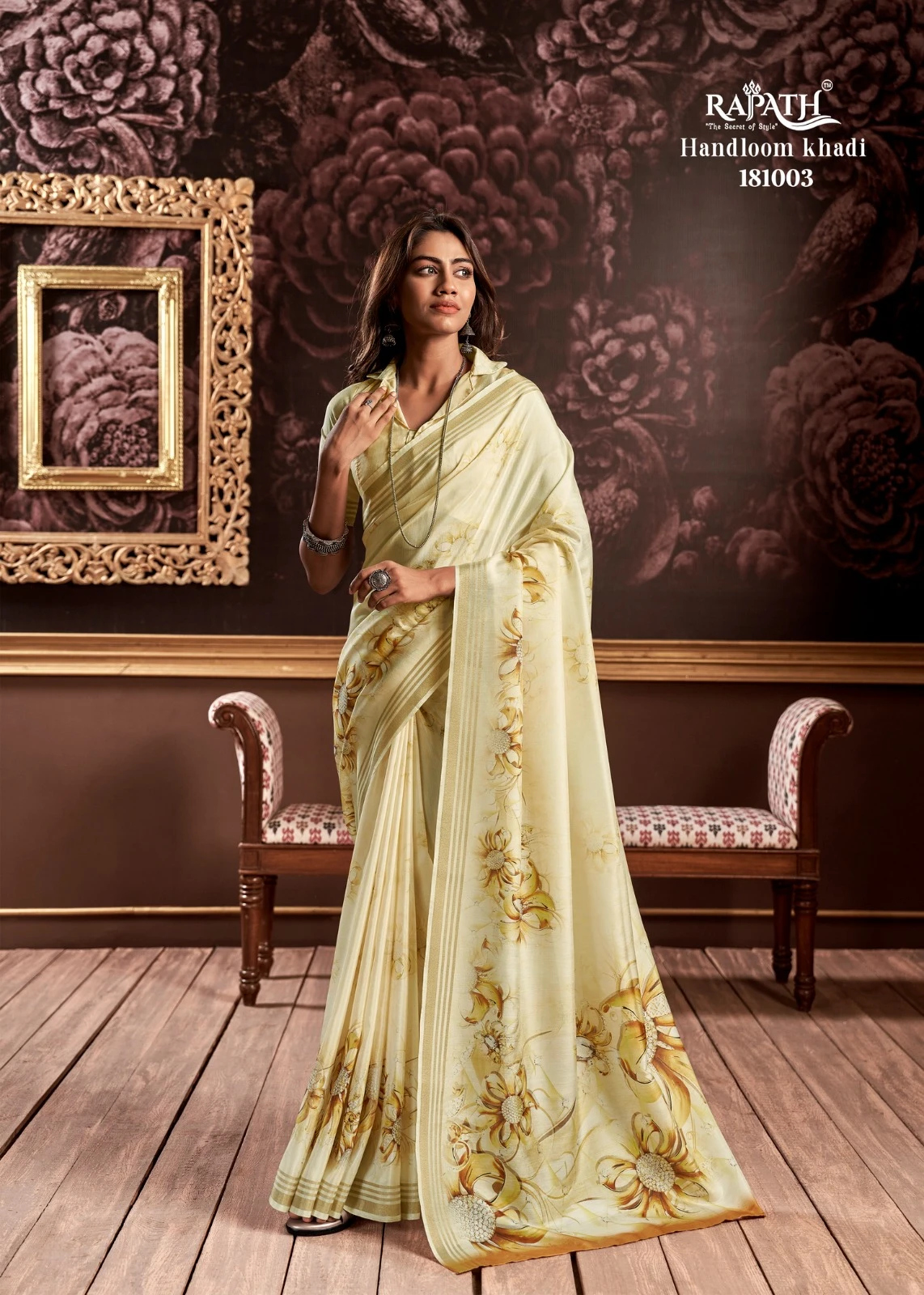 Rajpath Gangotri Pure Handloom Silk Wholesale Fancy Saree Catalog — Wholesale Sarees, MPA wholesale from Surat - Gallery Image 8